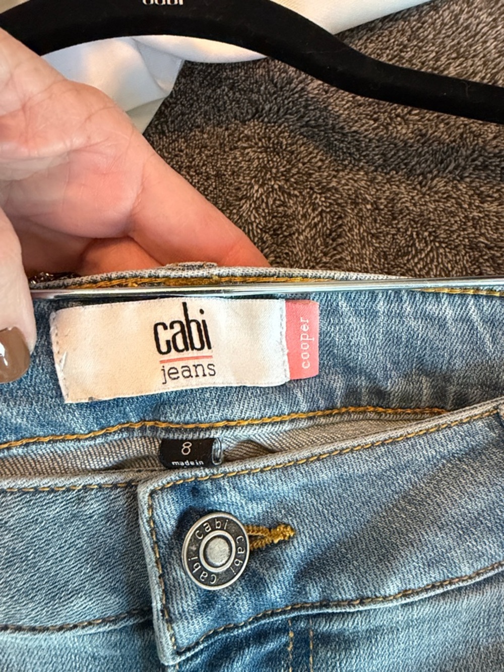 CAbi #6967 Cooper Jean Beach Club Wash - Picture 8 of 8